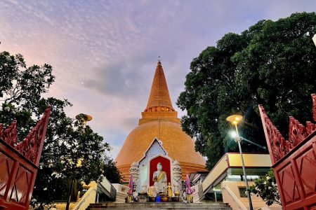 นครปฐม – พระปฐมเจดีย์ – ตลาดน้ำดอนหวาย – สวนสามพราน