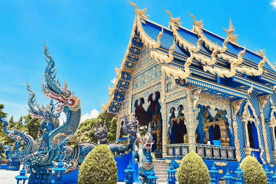 [เชียงราย] วัดร่องเสือเต้น E-ju วัดห้วยปลากั้ง