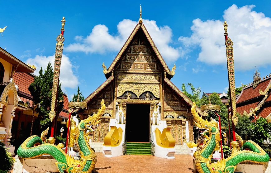 [เชียงราย] กาดหลวง วัดพระสิงห์  วัดร่องเสือเต้น ลลิตา