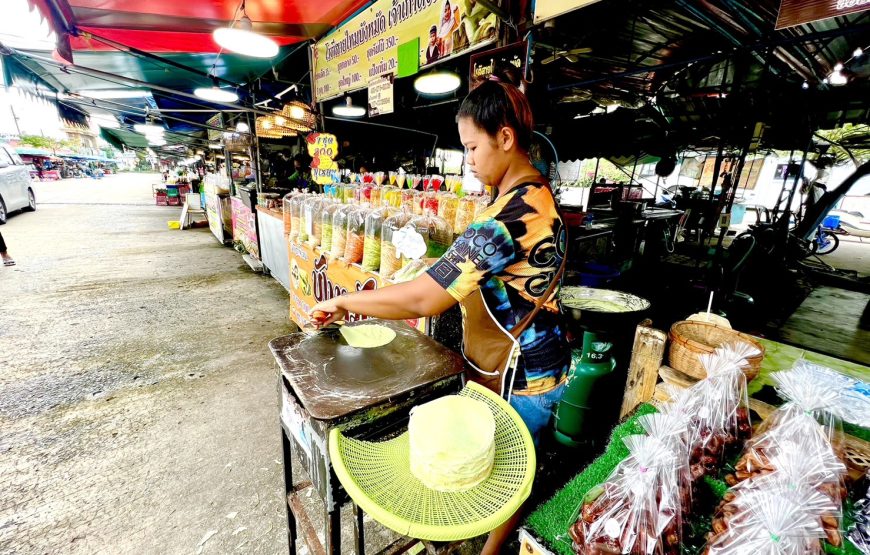 [อยุธยา] วัดมหาธาตุ วัดพระศรีสรรเพชญ์ ตลาดกุ้ง