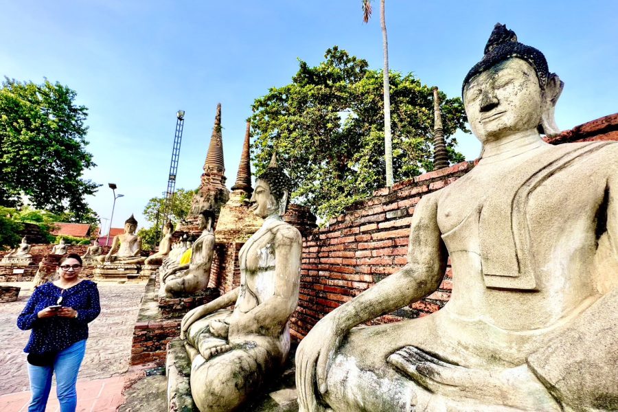 [อยุธยา] วัดมหาธาตุ พิพิธภัณฑสถานแห่งชาติเจ้าสามพระยา วัดใหญ่ชัยมงคล รักนา