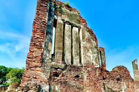 [อยุธยา] วัดมหาธาตุ วัดพระศรีสรรเพชญ์ ตลาดกุ้ง