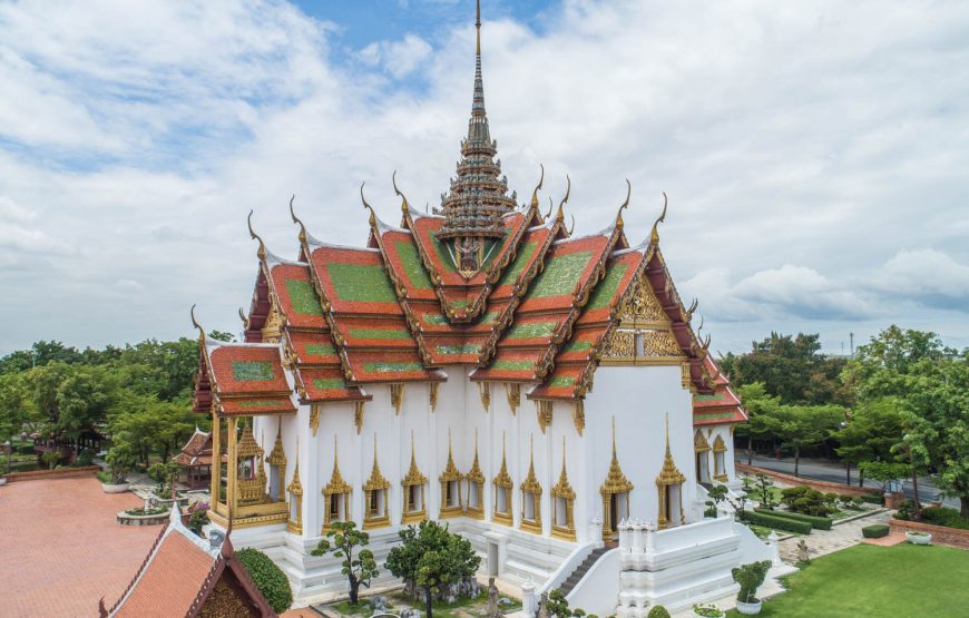 เมืองโบราณ สมุทรปราการ – สถานตากอากาศบางปู (ทานอาหารกลางวัน) – ช้าง 3 เศียร