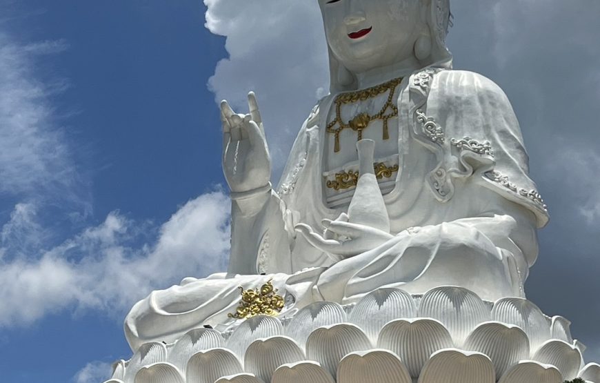 [เชียงราย] ปางช้างกะเหรี่ยงรวมมิตร บ่อน้ำพุร้อนบ้านผาเสริฐ วัดห้วยปลากั้ง